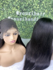 Body Wave HD lace wig 9*6 closure wig high density top quality Indian virgin hair unit small knots invisible lace clear lace Swiss lace