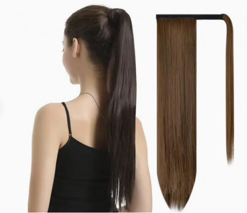 High Quality Super Double Drawn Raw Unprocessed Human Hair Ponytail 100% Vietnamese Human Hair Extensions