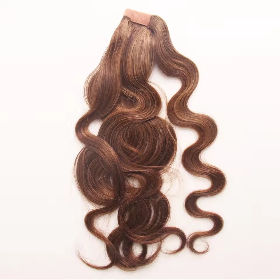 1 ponytail raw human hair wrap round ponytail hairpiece easily to wear and take off long natural (copy) 1 ponytail raw human hair wrap round ponytail hairpiece easily to wear and take off long natural (copy)