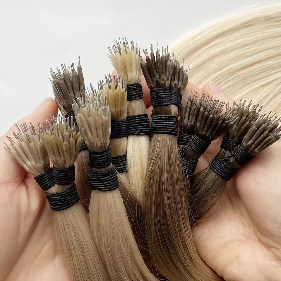 1 nano metal tip raw hair with wholesale price balayage color extension 1 nano metal tip raw hair with wholesale price balayage color extension
