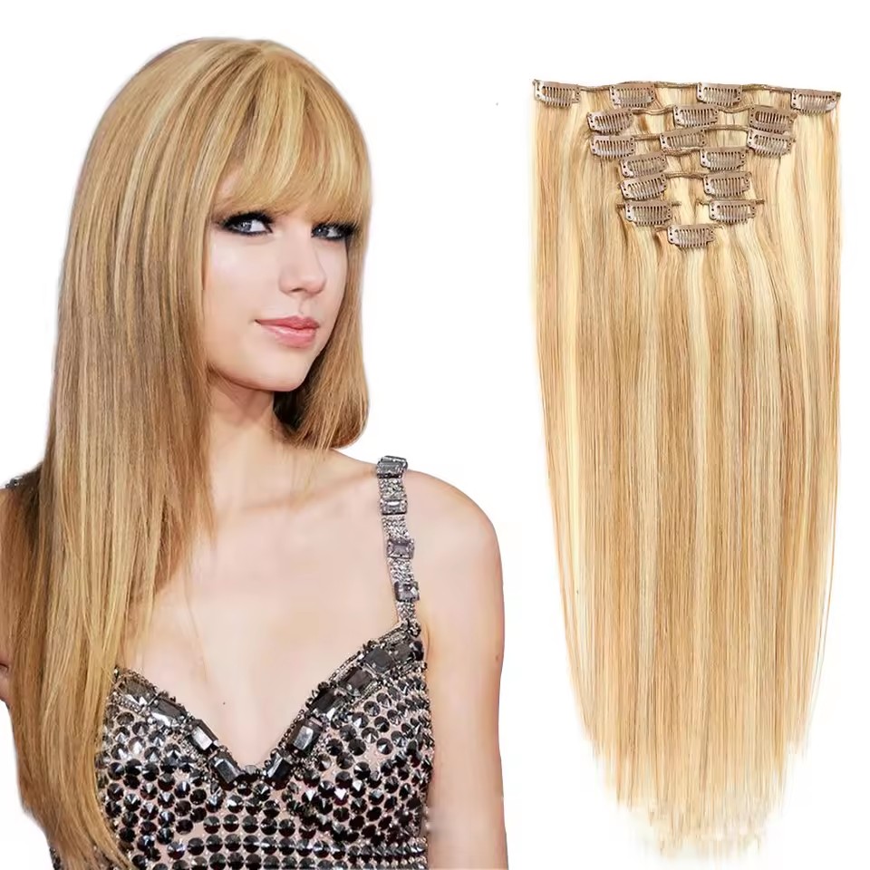 3 pu invisible clip in hair extensions seamless clip in hair extension #613 3 pu invisible clip in hair extensions seamless clip in hair extension #613