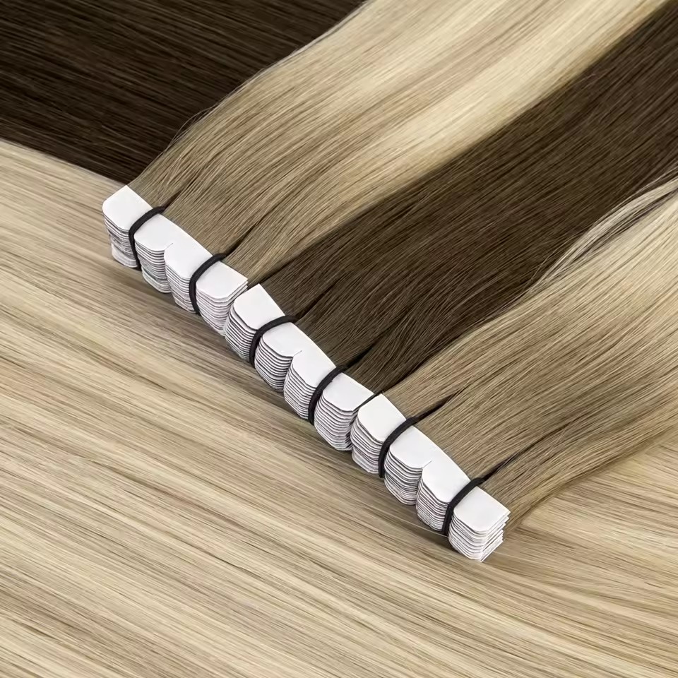 1 tape human hair extension 100% raw virgin tape in hair (copy) 1 tape human hair extension 100% raw virgin tape in hair (copy)