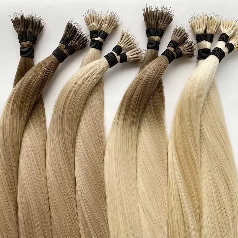 1 nano metal tip raw hair with wholesale price balayage color extension 1 nano metal tip raw hair with wholesale price balayage color extension