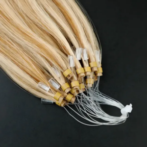1 h6 hair extension raw human silky straight hair feathering (copy)