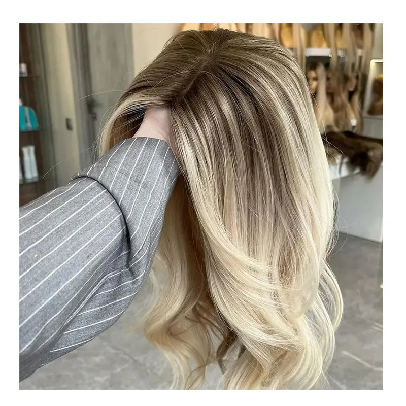 Home youzi ready to ship european virgin cuticle hair mutidirectional free part kosher kippa fall jewish silk base topper