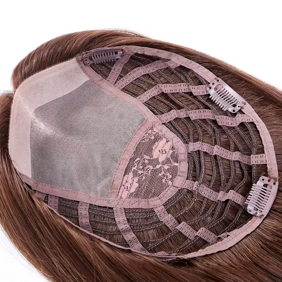 1 silk base women toupee silky straight jewish hair topper (copy) 1 silk base women toupee silky straight jewish hair topper (copy)