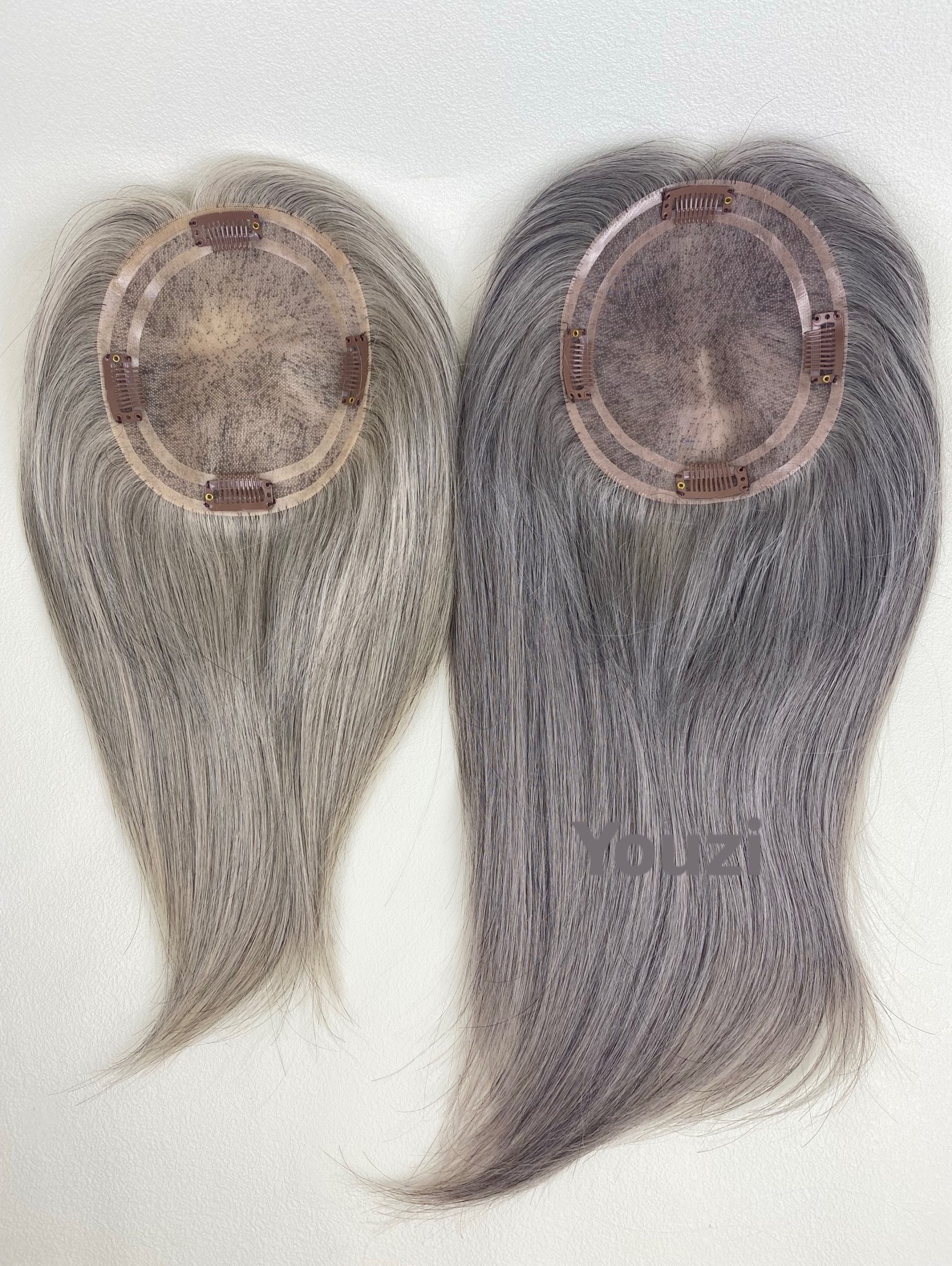 1 stock 5.5x6.5 monofilament toppers #78r 18inch thickness 50% raw virgin human hair (copy) 1 stock 5.5x6.5 monofilament toppers #78r 18inch thickness 50% raw virgin human hair (copy)