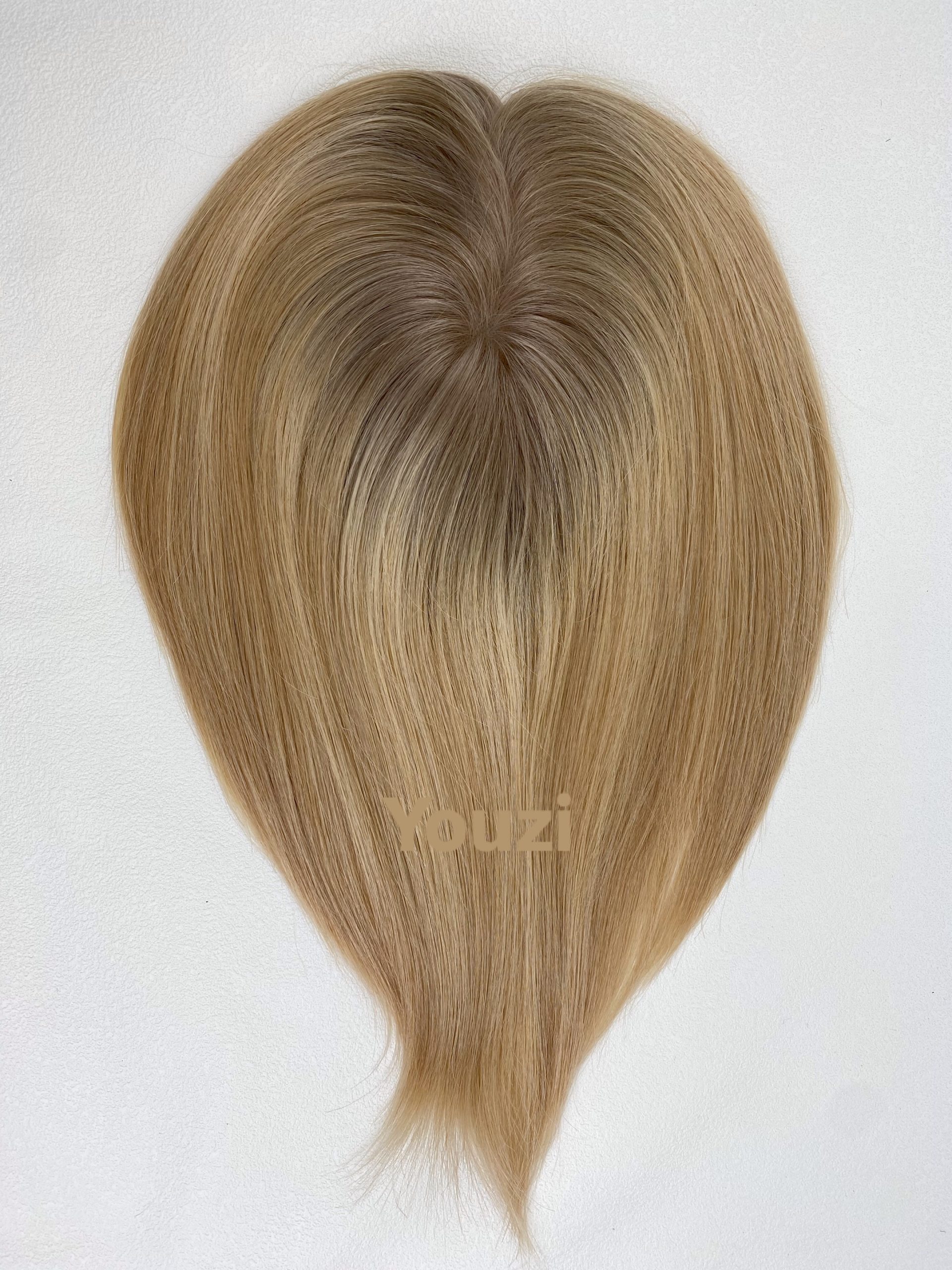 1 stock 5.5x6 monofilament toppers 10inch raw hair thickness %80 color #44r 1 stock 5.5x6 monofilament toppers 10inch raw hair thickness %80 color #44r
