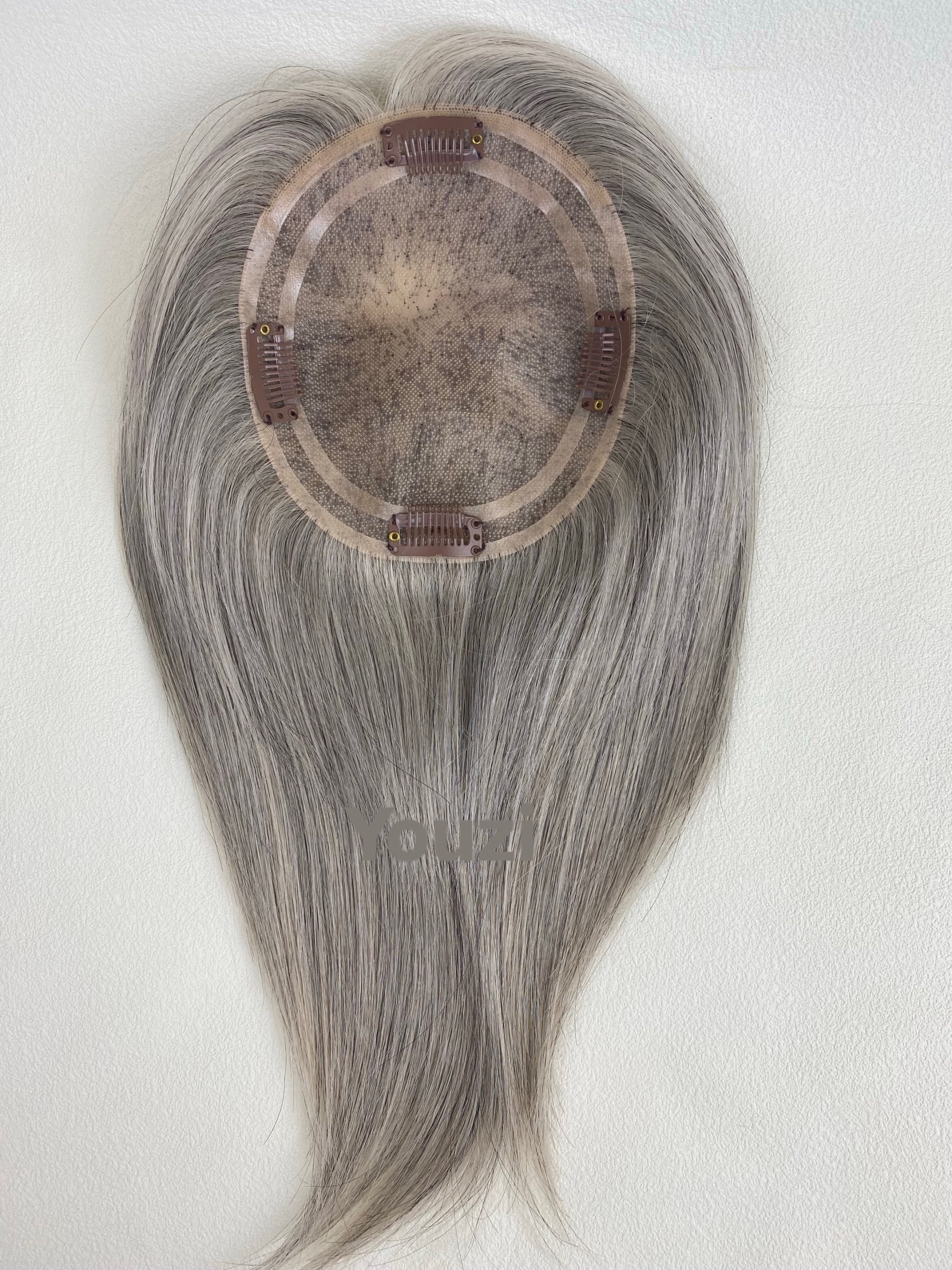 1 stock 5.5x6.5 monofilament toppers #78r 18inch thickness 50% raw virgin human hair (copy) 1 stock 5.5x6.5 monofilament toppers #78r 18inch thickness 50% raw virgin human hair (copy)