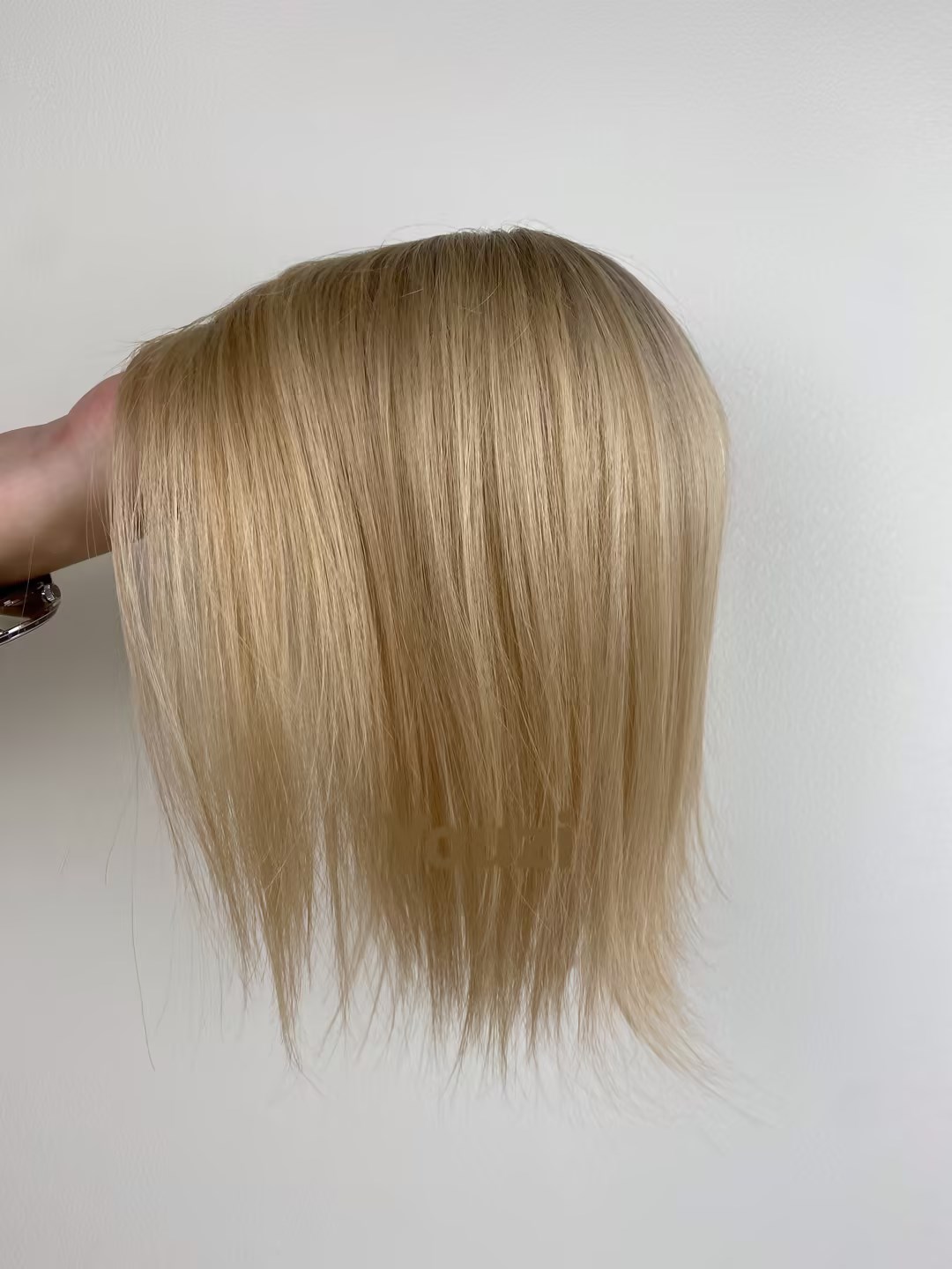 1 stock 5.5x6 monofilament toppers 10inch raw hair thickness %80 color #44r 1 stock 5.5x6 monofilament toppers 10inch raw hair thickness %80 color #44r