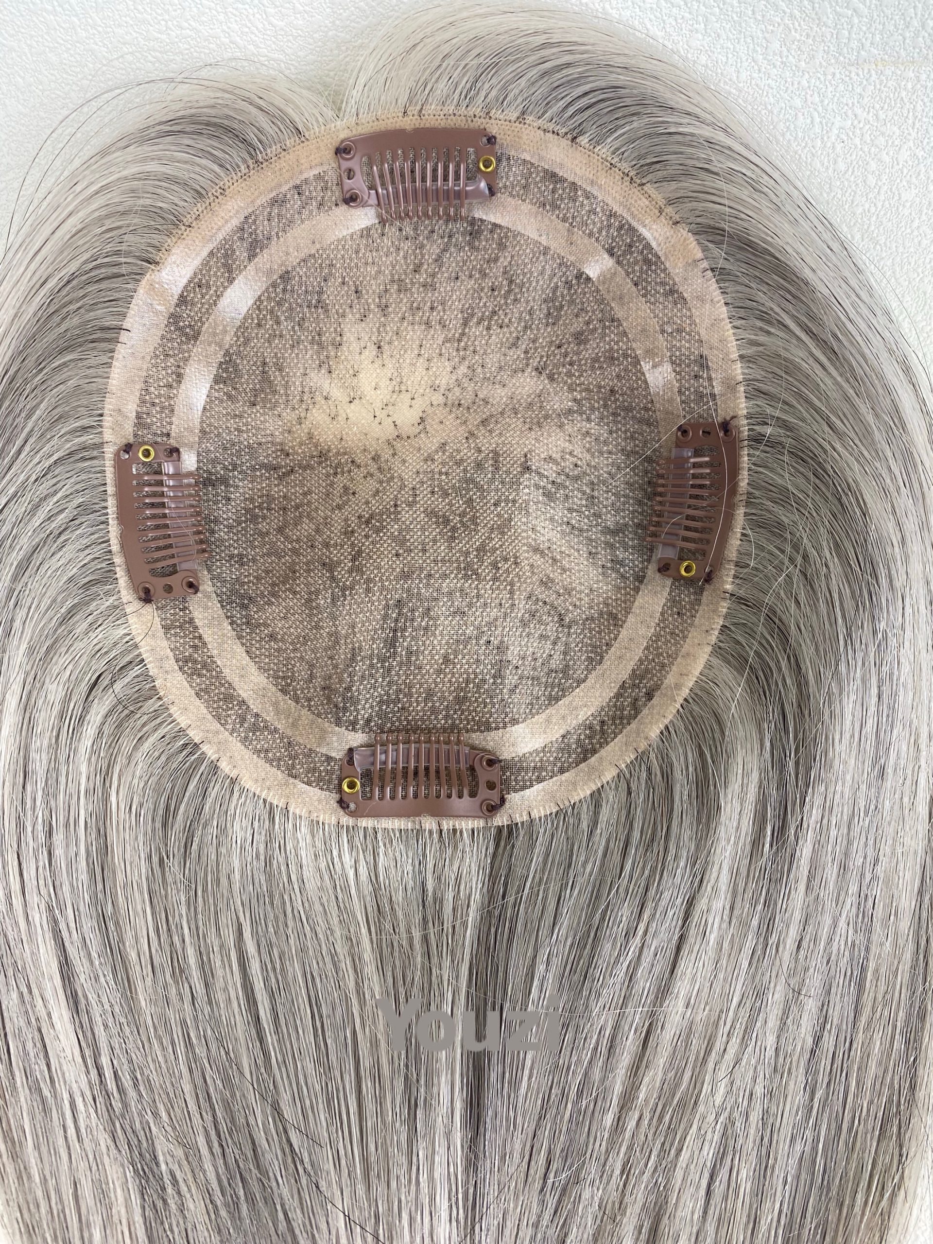 1 stock 5.5x6.5 monofilament toppers #78r 18inch thickness 50% raw virgin human hair (copy) 1 stock 5.5x6.5 monofilament toppers #78r 18inch thickness 50% raw virgin human hair (copy)