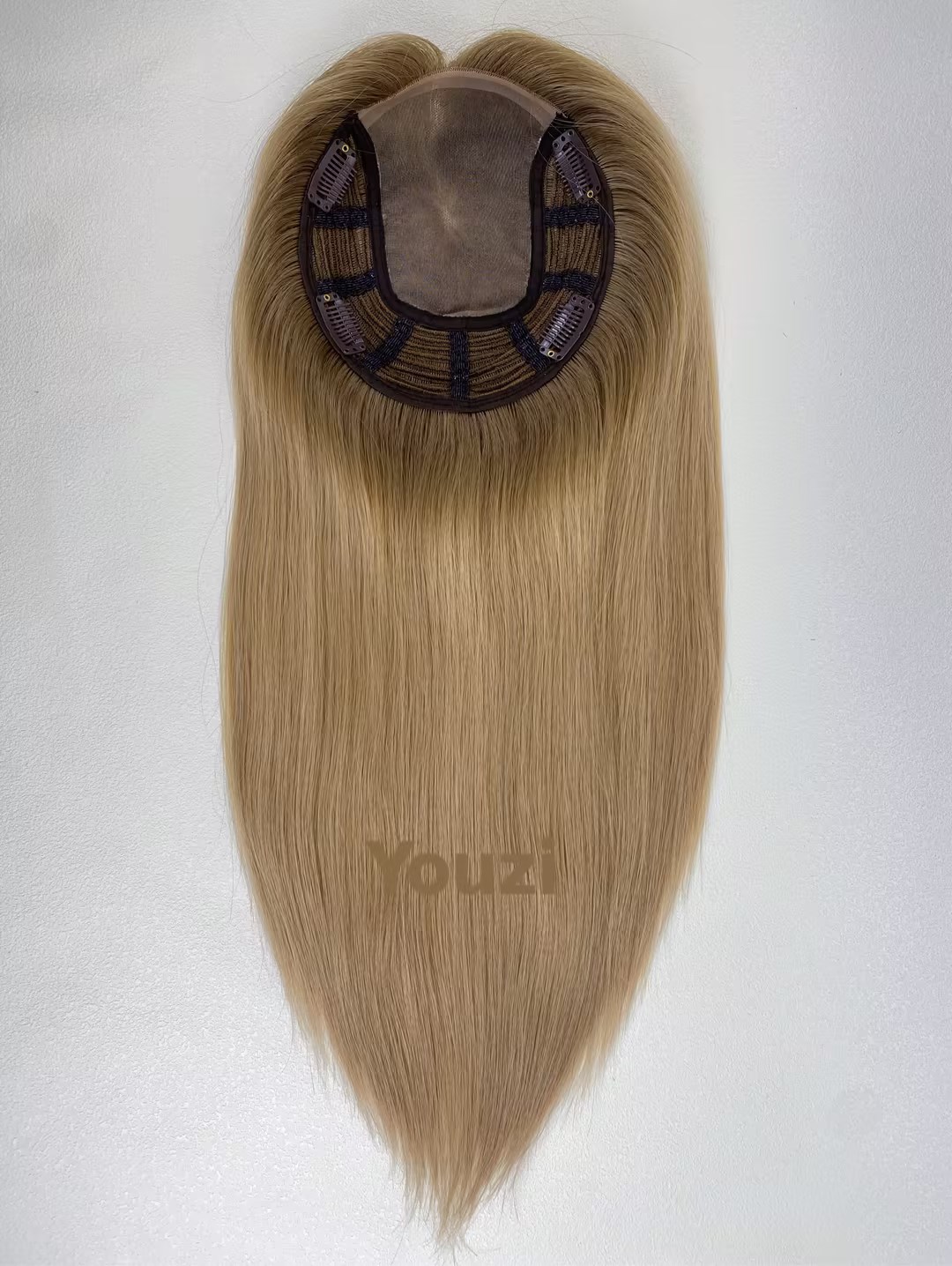 1 stock 5.5x6.5 monofilament toppers #78r 18inch thickness 50% raw virgin human hair (copy) 1 stock 5.5x6.5 monofilament toppers #78r 18inch thickness 50% raw virgin human hair (copy)